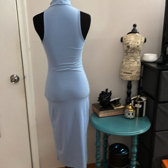 Blue Midi Dress - Picture 3 of 3